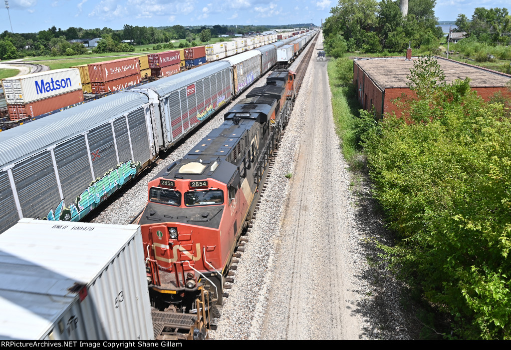 CN 2854 Roster shot